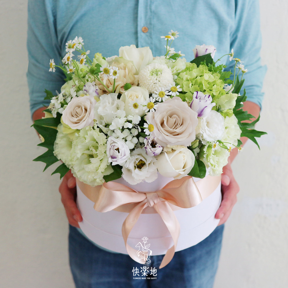 與你相依 I 鮮花禮盒 flowers in box AB220401