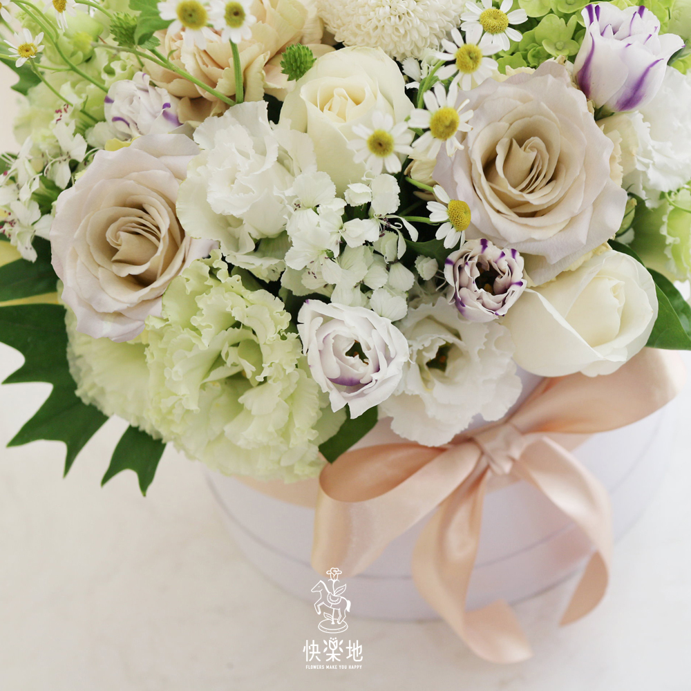 與你相依 I 鮮花禮盒 flowers in box AB220401