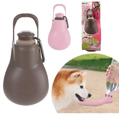 Richell 兩用飲水器 - S (啡色) / (粉紅色)