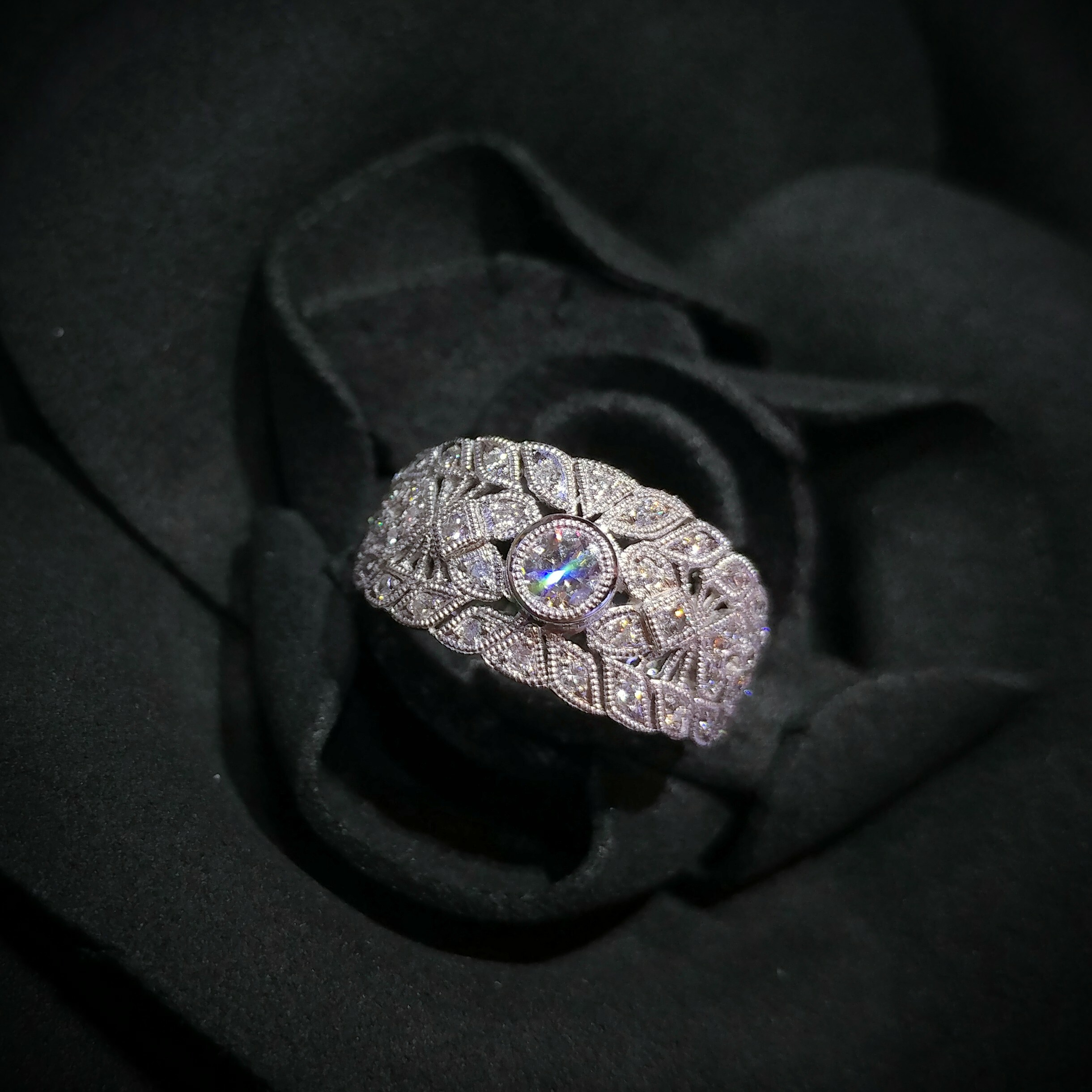 18K White Gold 0.46ct Diamond Ring