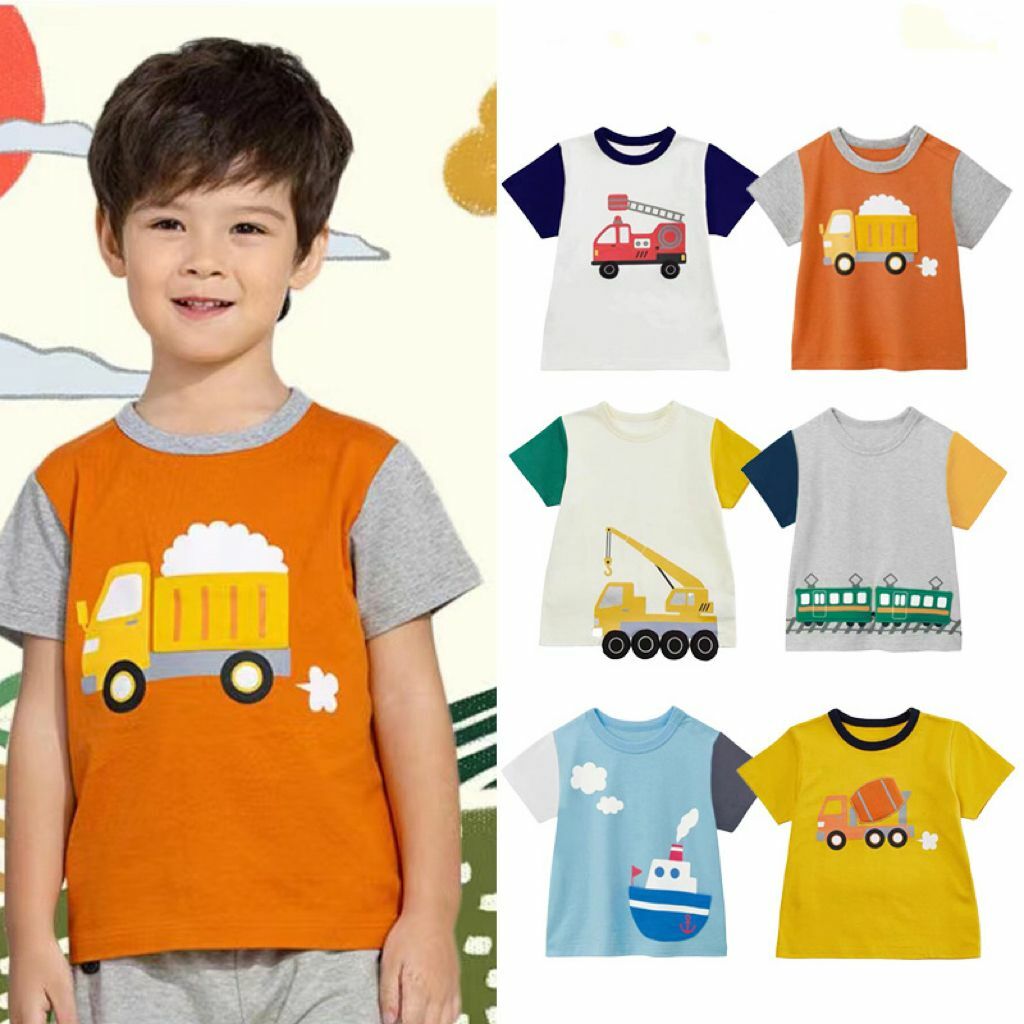 22新款立體車車🚗六分短袖T恤