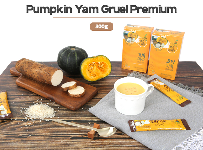 【NATURE'S CHOICE】韓國大熱N-Choice 自然選擇 南瓜山藥粥 300克 (30克 X 10包) [有效日期: 2023.06.28]