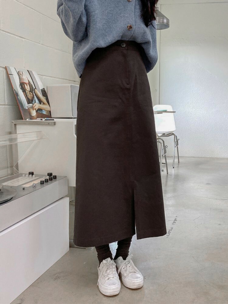 【零碼】UNDEROFER- 拿鐵女孩小圓裙 PN-000B0366