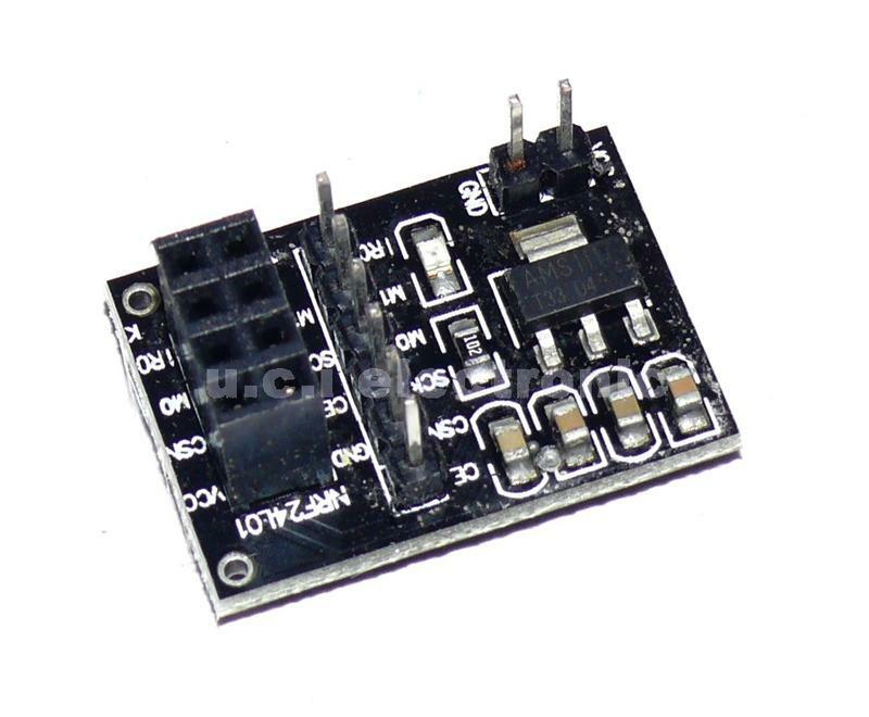 【UCI電子】(13-4) NRF24L01 5v轉3.3v 智能小車.機器人必備