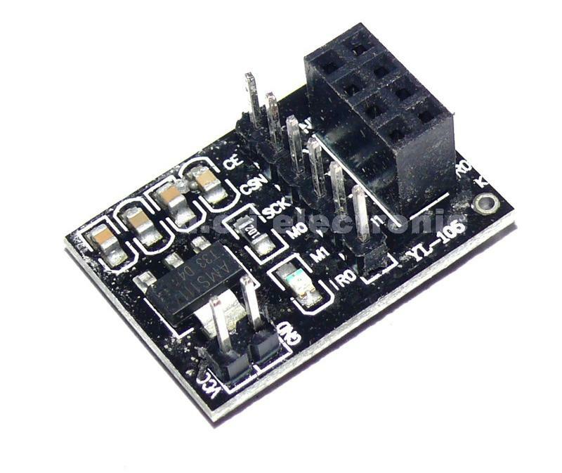 【UCI電子】(13-4) NRF24L01 5v轉3.3v 智能小車.機器人必備