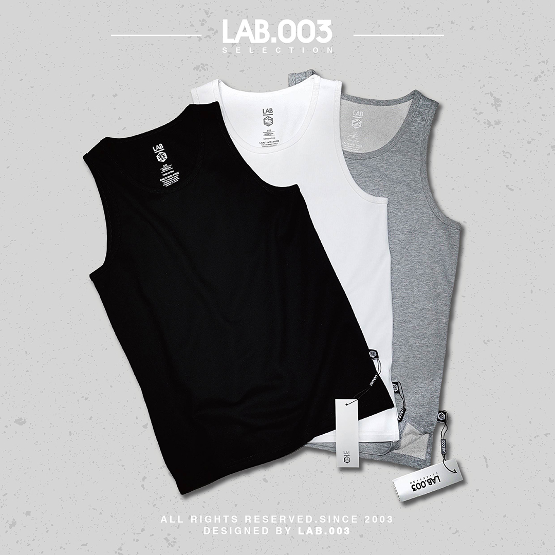 【 LAB.003 原創設計 側開岔長版背心 】