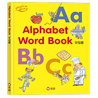 字母書收錄26個字母、364個字彙，透過點讀文圖，增進孩子英文字彙與圖像的連結認知，累積英文詞彙量。