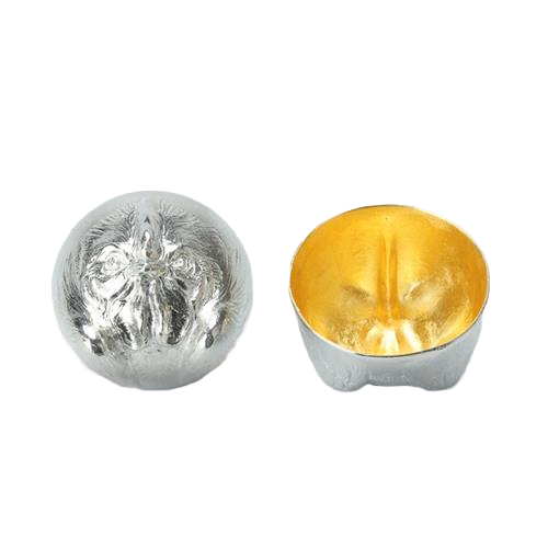 【能作 Nousaku】【金箔純錫】【雞】【酉】【12生肖造型酒杯】【日本富山縣】