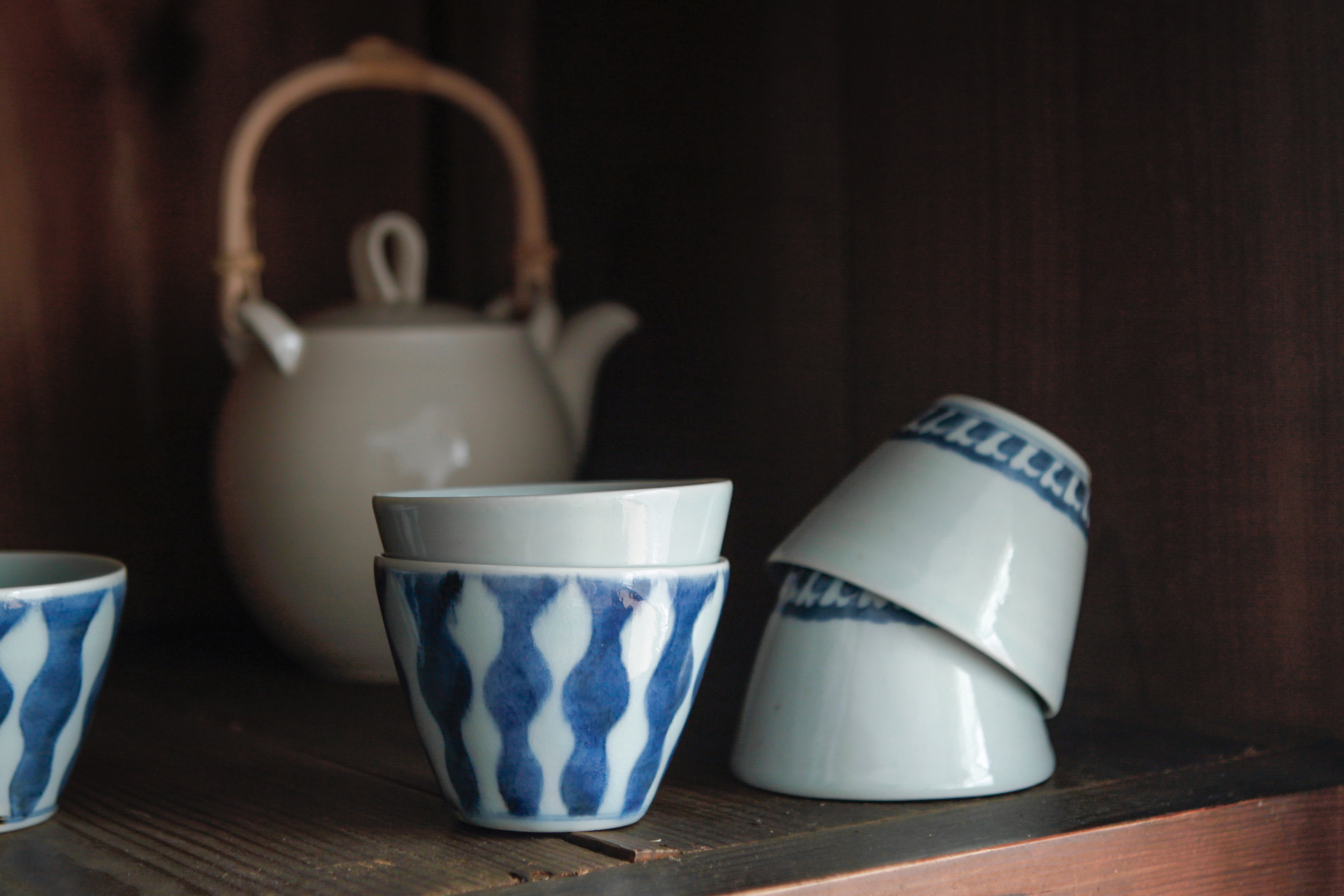 宮岡麻衣子-蓮弁紋小蕎麥豬口