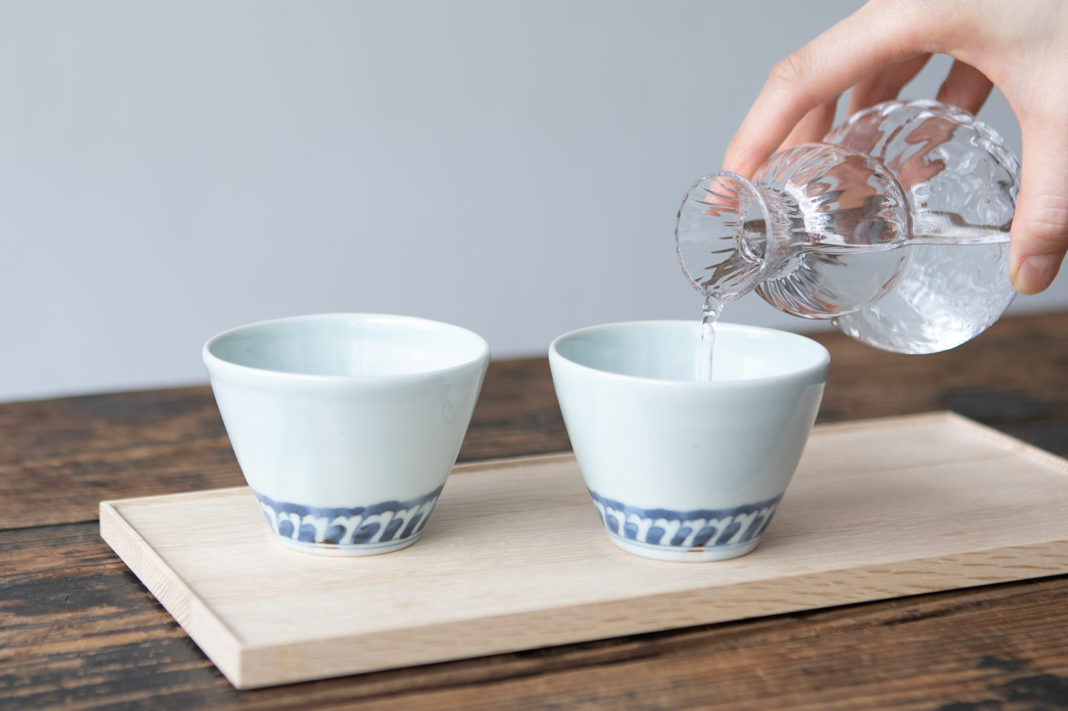 宮岡麻衣子-蓮弁紋小蕎麥豬口