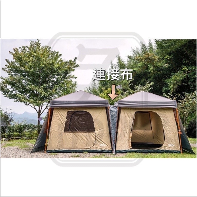 UNRV 客廳帳 第六代27秒 連接布 客廳連接布 露營