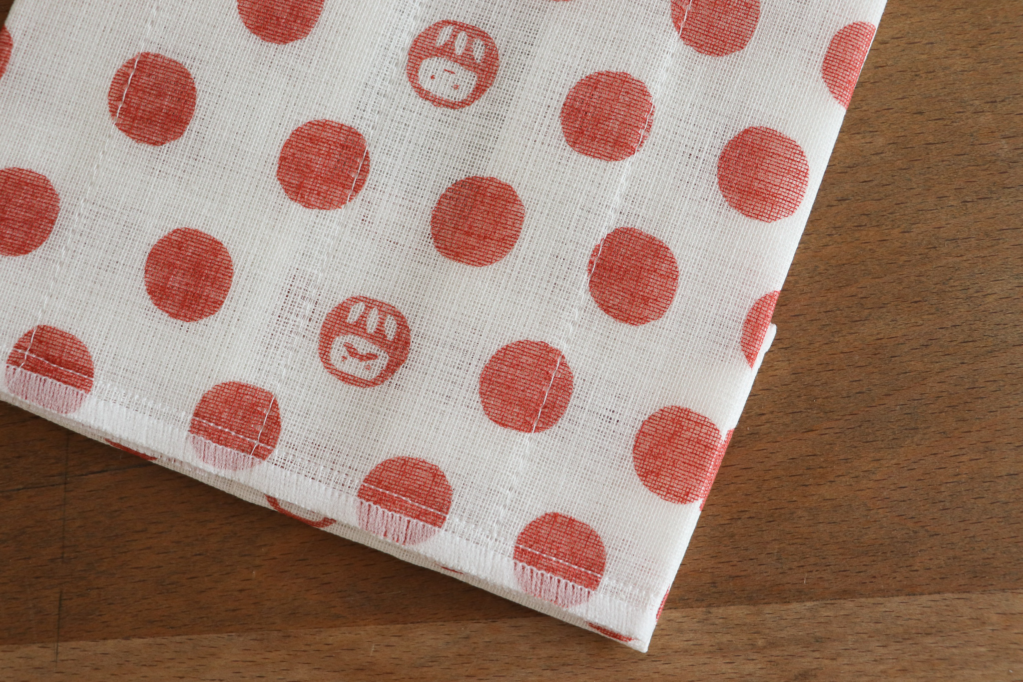 日本 KAYA no Fukin 達摩 蚊帳生地 廚房抹布 家事巾