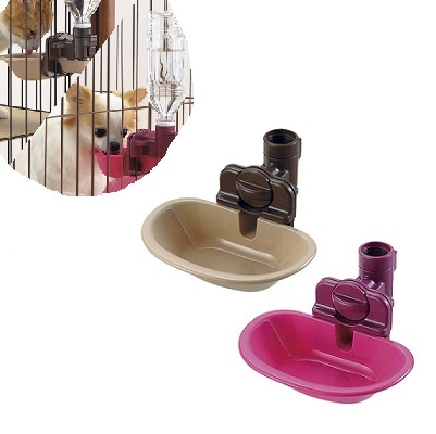 Richell 碗型飲水器S (啡色) /  (粉紅)