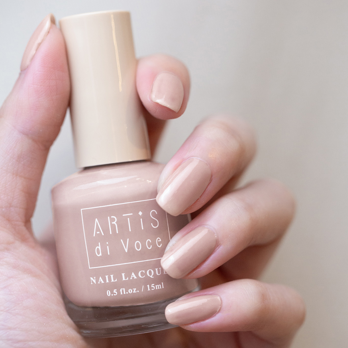 慢式 × ARTiS di Voce 指甲油 SA01 流沙玫瑰灰