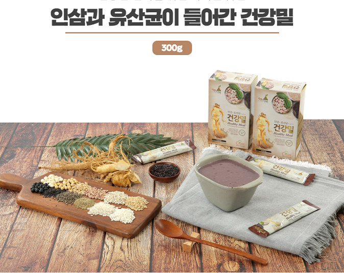 【NATURE'S CHOICE】韓國大熱N-Choice 14穀人參乳酸菌健康膳食粥 300克 (30克 x 10包) [有效日期: 2023.04.27]