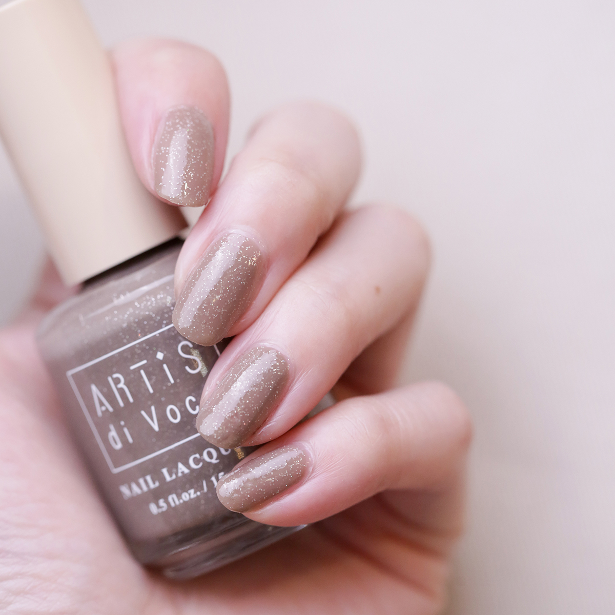 慢式 × ARTiS di Voce 指甲油 SA02 乾燥煙霧樹褐