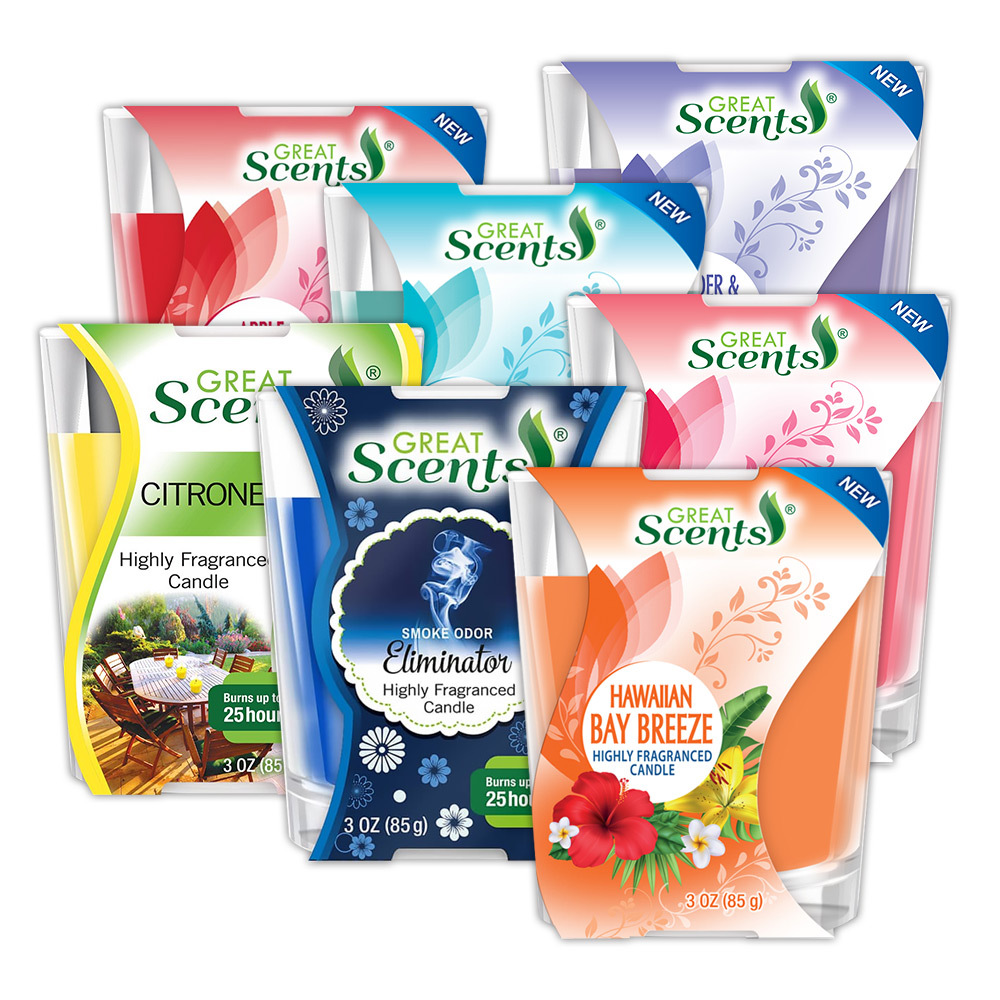 【Great Scents】香氛蠟燭-3oz/85g(多款任選)