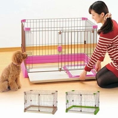 Richell 簡易清潔寵物籠 90 x 62 x 60H (cm)  (啡色) / (粉紅色) / (綠色)