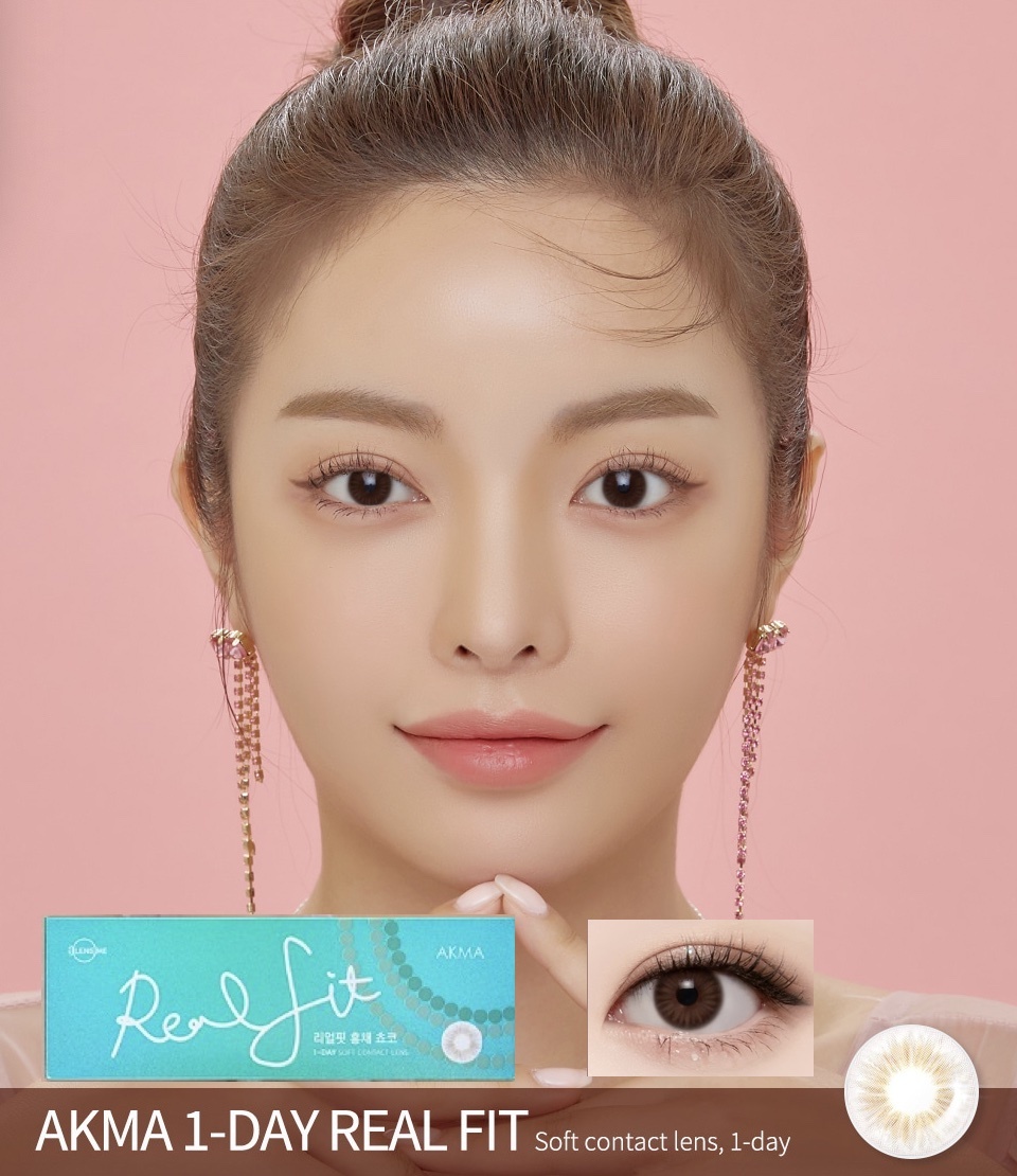 LensMe Real Fit Irs 1 day (30片)(Choco)