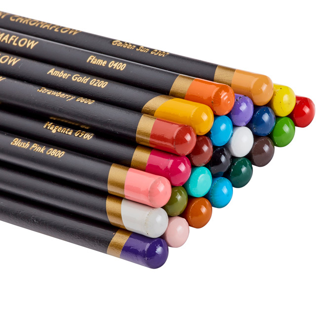 DERWENT德爾文 DW2305857 CHROMAFLOW 油性色鉛 24色