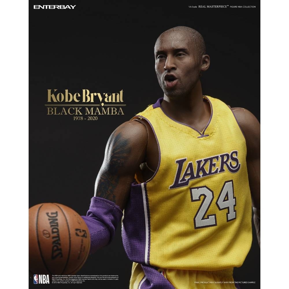 BEETLE ENTERBAY 1/6 KOBE BRYANT 柯比·布萊恩NBA 湖人隊黑曼巴紀念款等