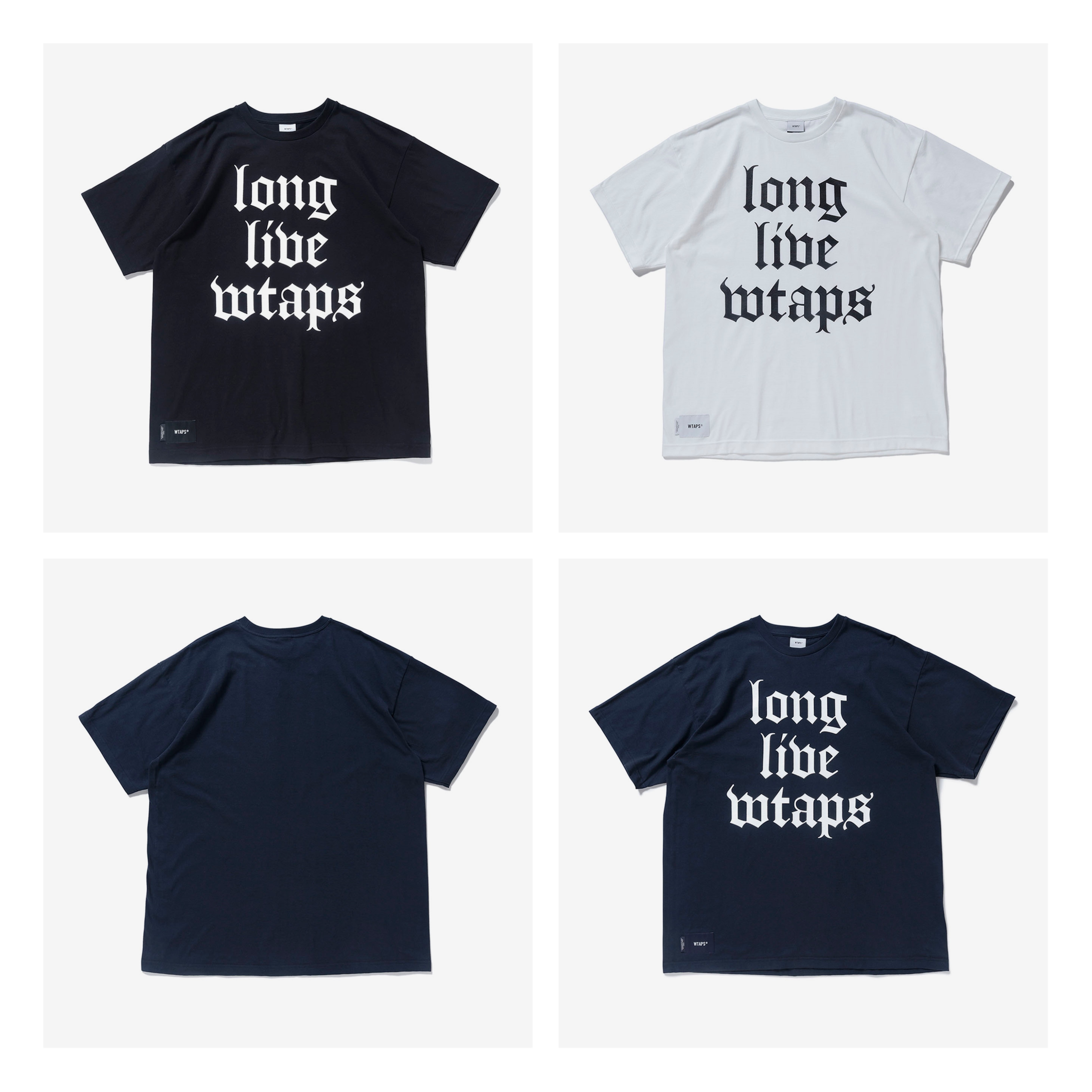 2022SS WTAPS LLW SS COTTON 目錄隱藏款 歌德字體LOGO 短T 現貨