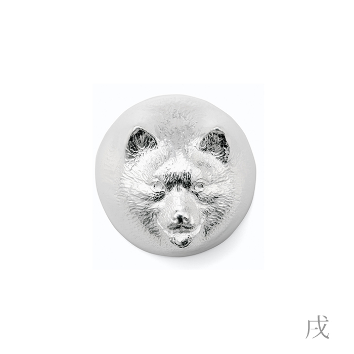 【能作 Nousaku】【純錫】【狗】【戌】【12生肖造型酒杯】【日本富山縣】