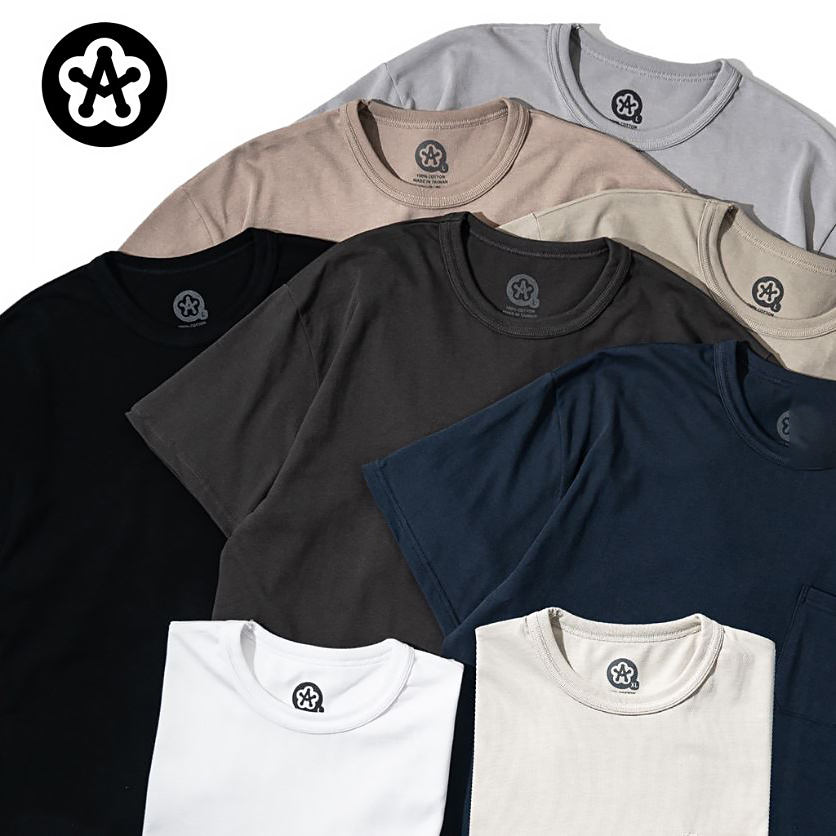 JKS AGILITY Heavy Tee 渦流紗 25支雙股 重磅 精梳棉 台灣製 短袖【UDY】