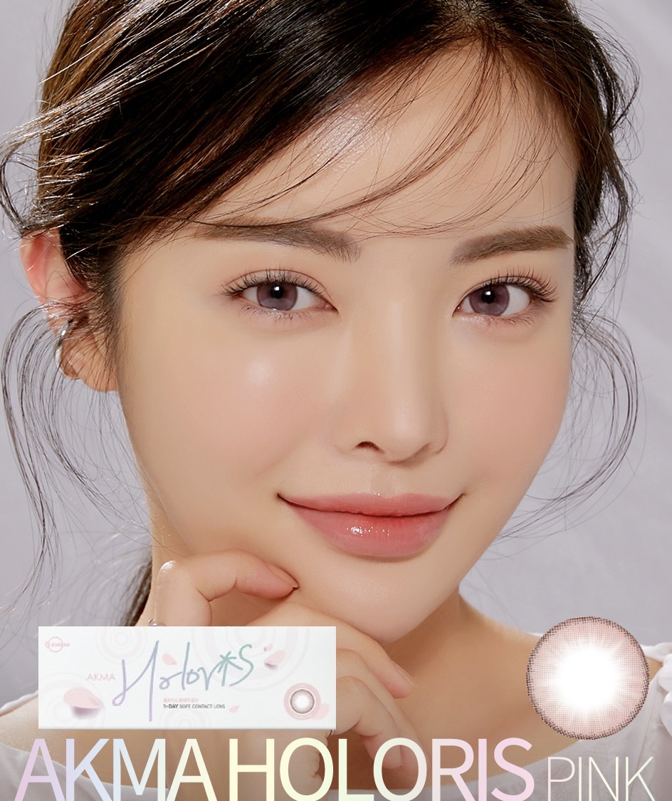 Lensme Akma Holoris 1 Day (30片)(Pink)