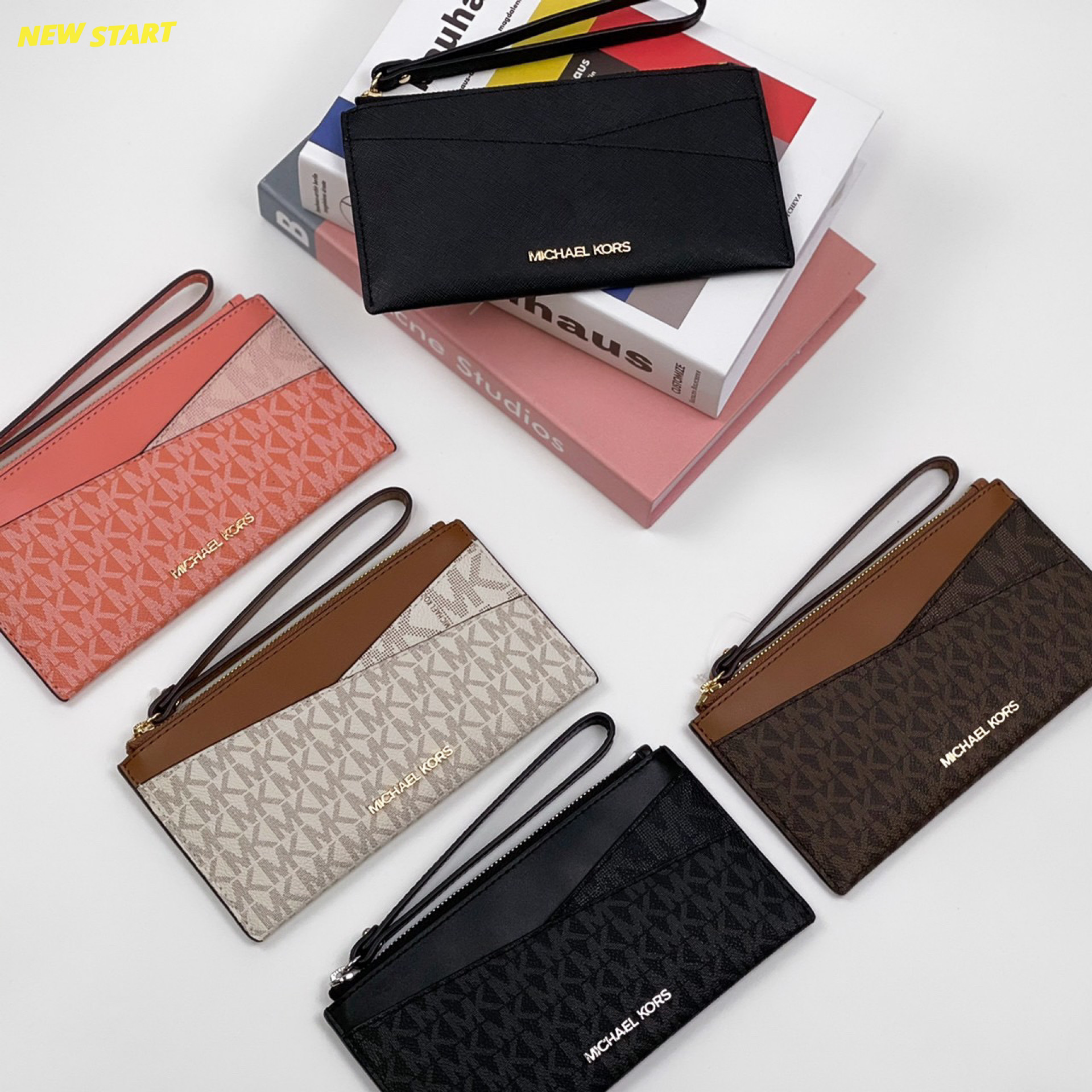 Michael Kors MK 交叉夾層 手拿包