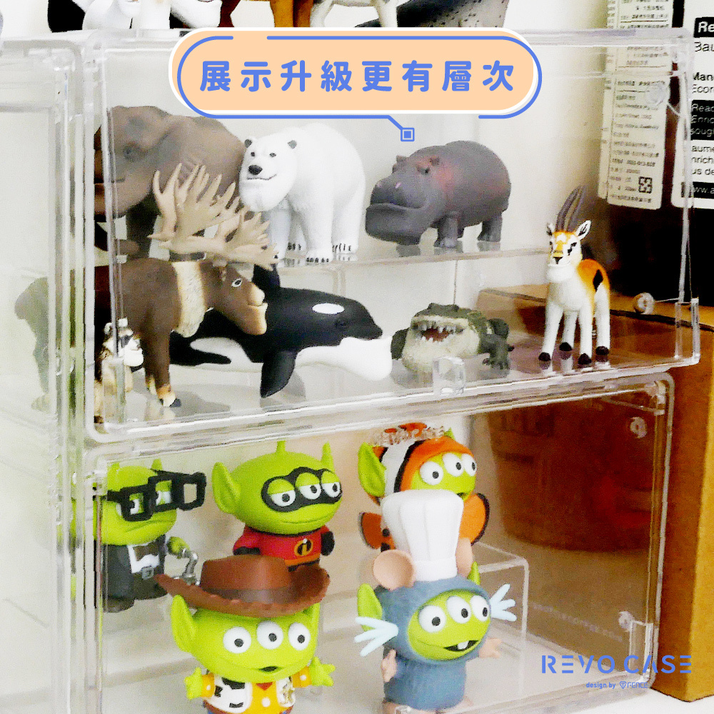 REVOCASE 單層ㄇ型陳列架 ​｜扭蛋、公仔