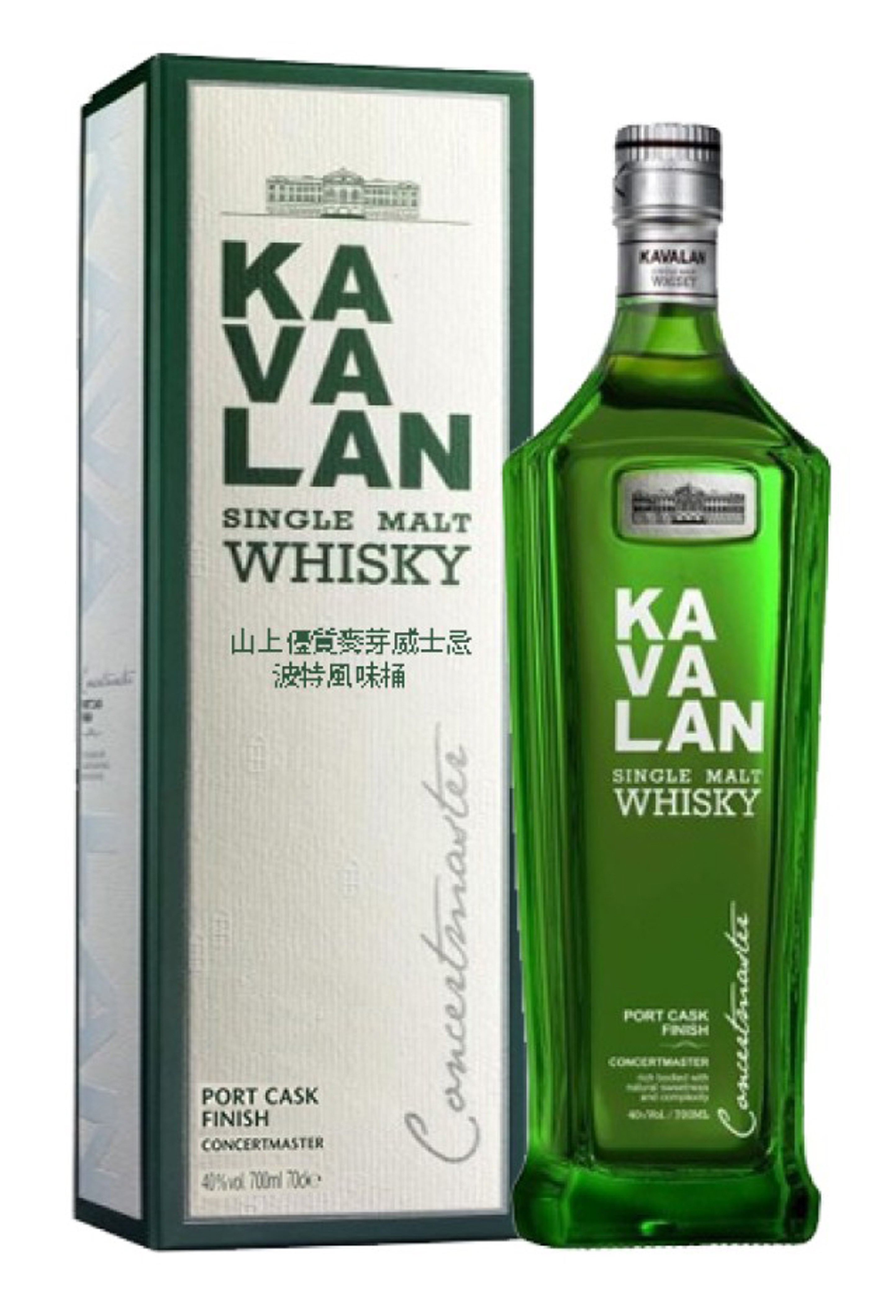 Kavalan Concertmaster Port Cask Finish 40% Single Malt Taiwan Whisky (70cl)