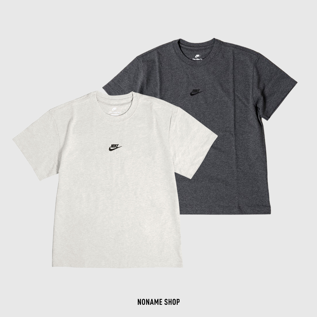 NIKE NSW 刺繡  LOGO 字勾 厚磅 短T 兩色 (男款)