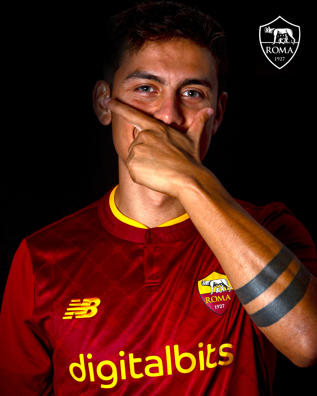 22-23羅馬主場迪巴拿歐霸球迷版球衣