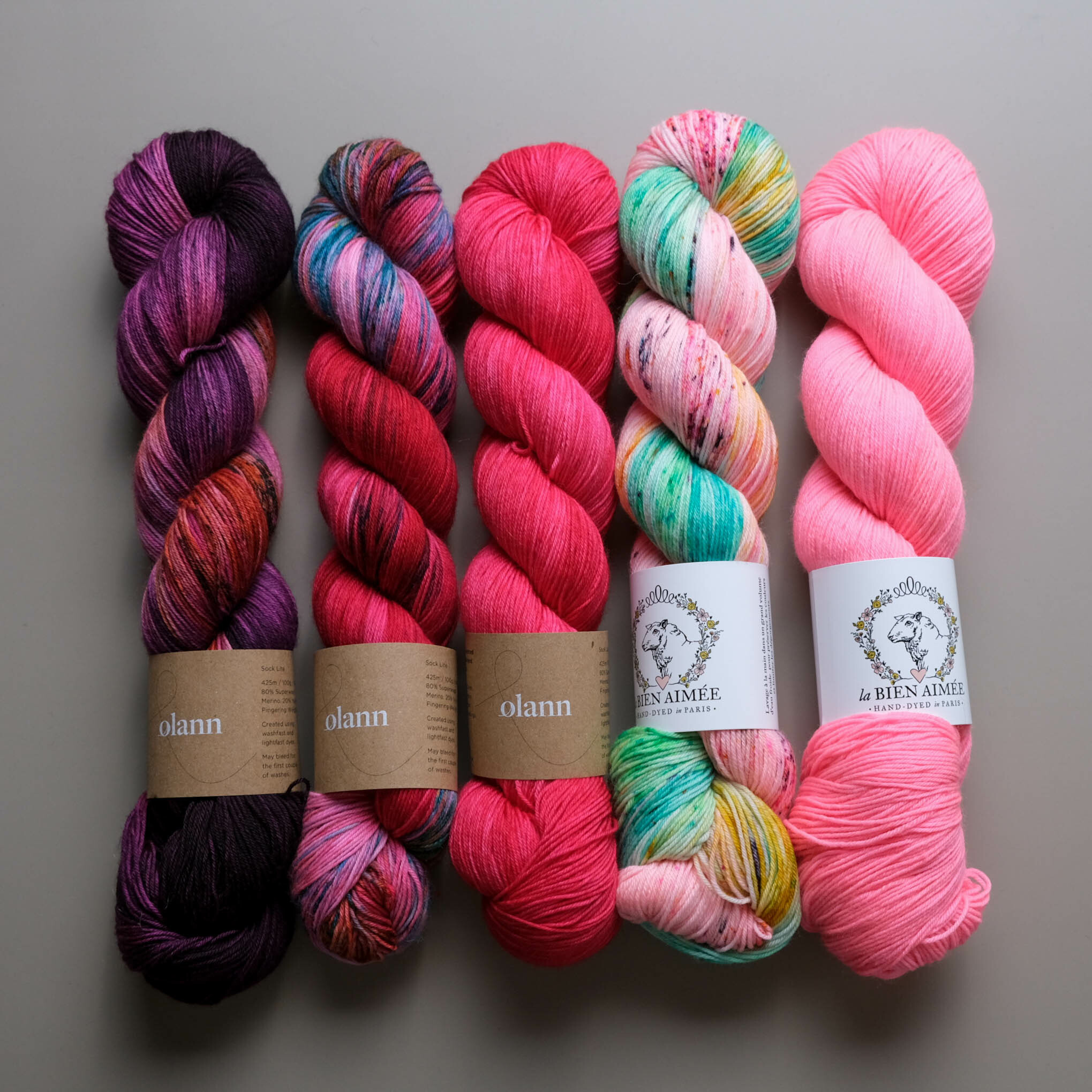 火熱粉色漸變配色包