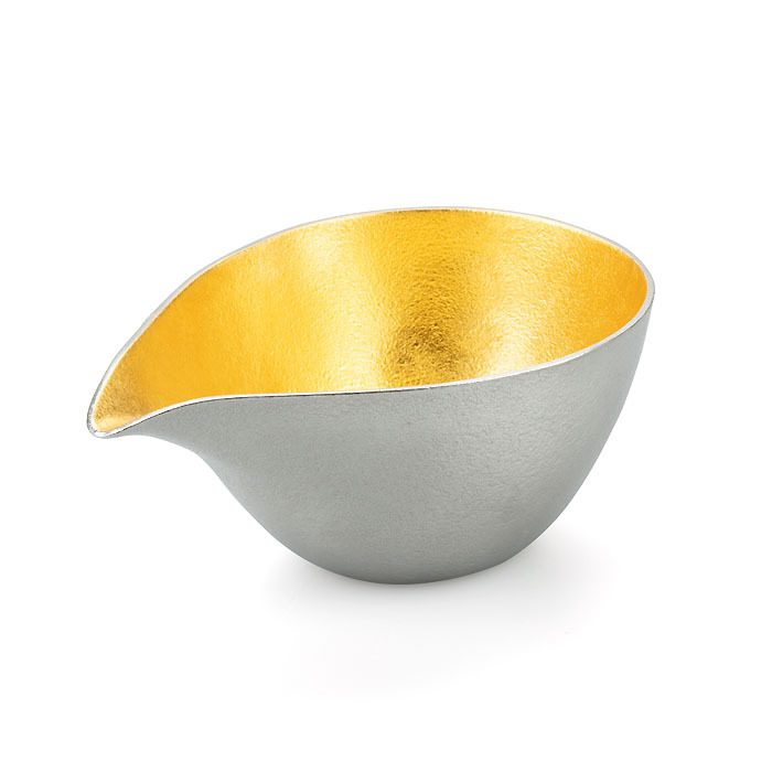 【能作 Nousaku】【金箔純錫】【Kataguchi】【片口-大】【日本富山縣】