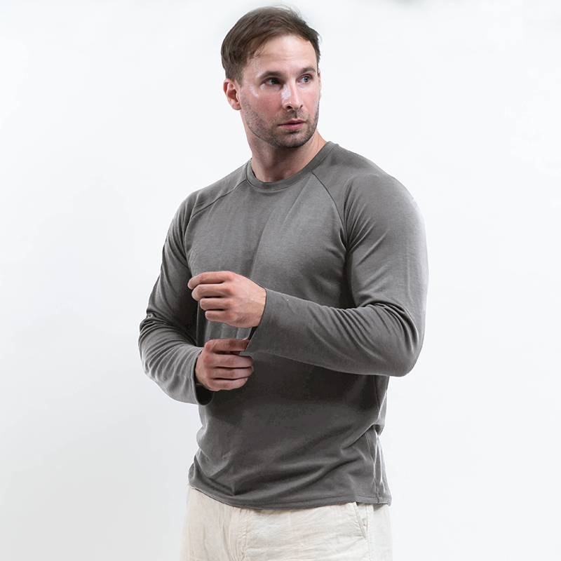 棉感機能奇異長效涼感T｜長袖-男版