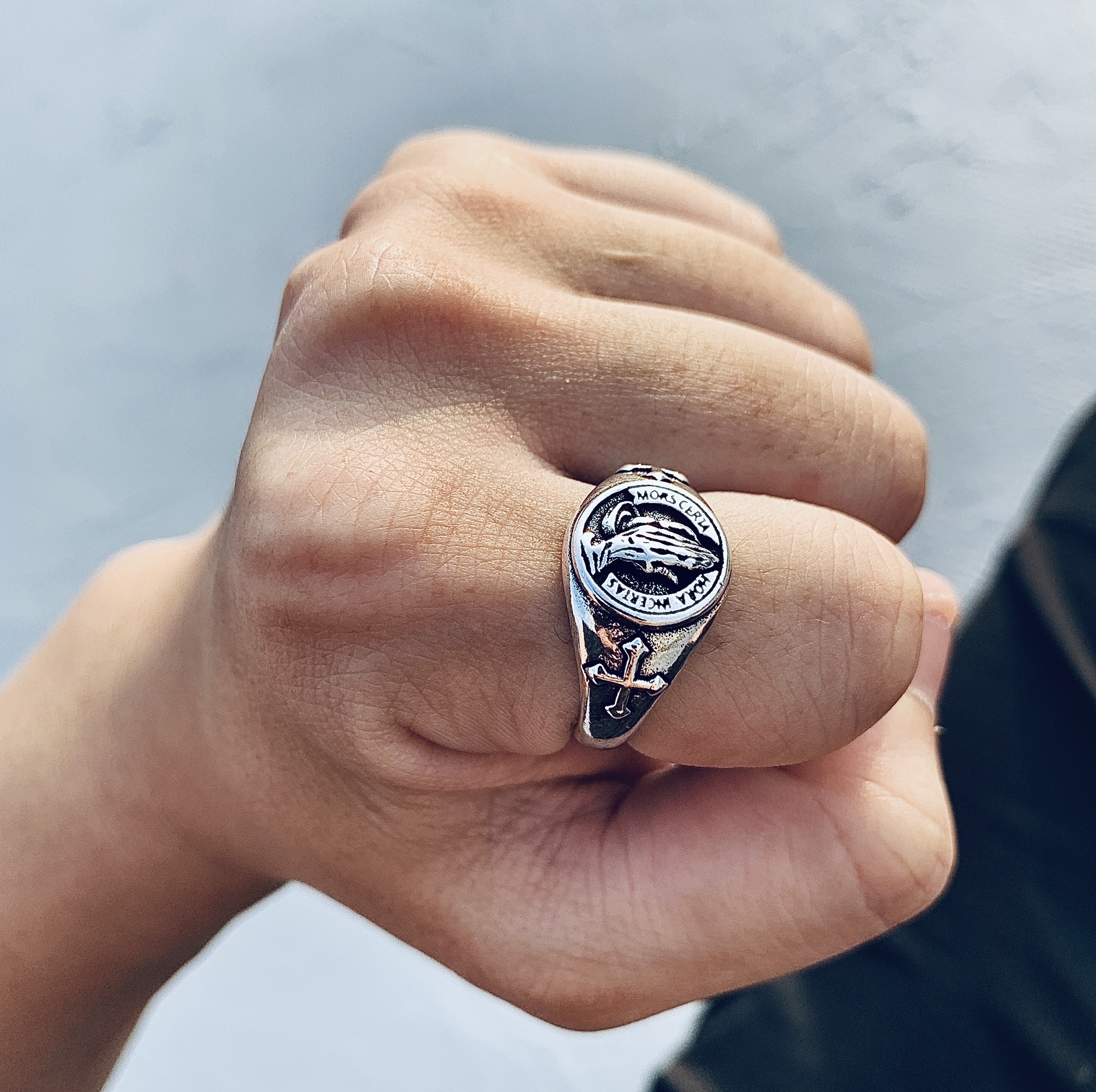 【ACCY035】祈禱之手開口設計戒指