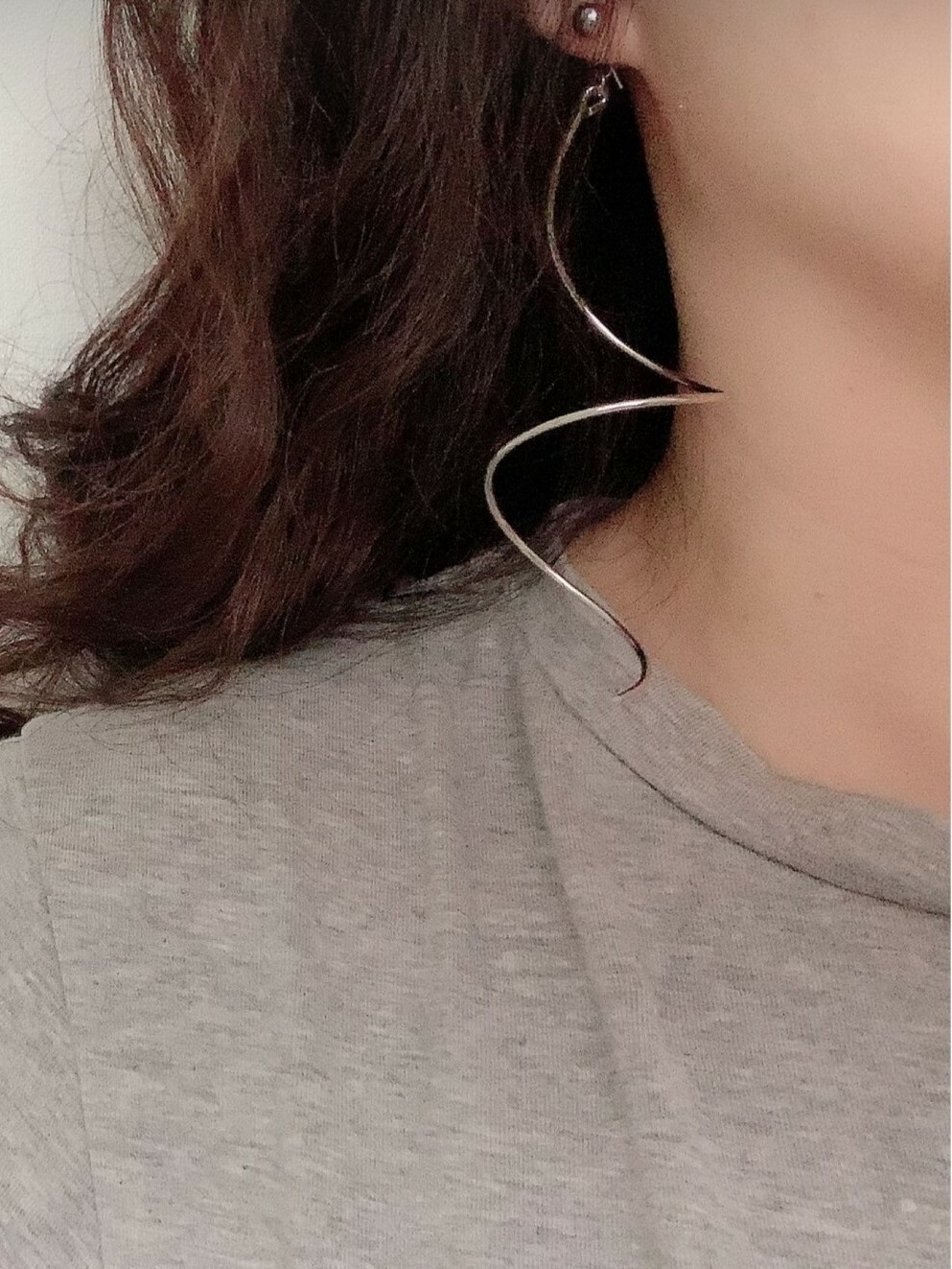 韓國製🇰🇷BIAN EARRINGS E0004 (銀色/金色)