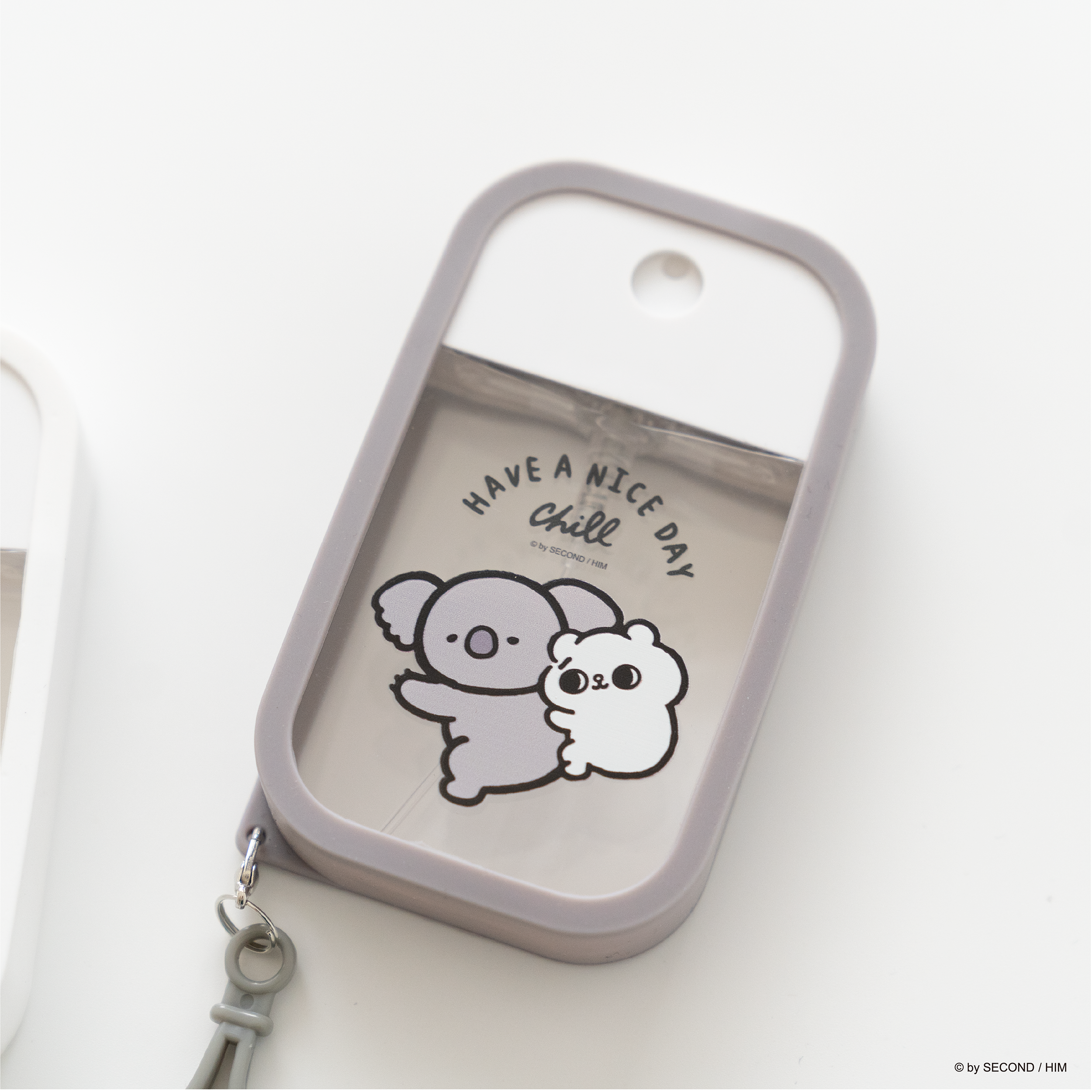 (獨家款)【爽爽貓x慢慢挑-卡扣掛鉤酒精噴瓶｜好時光款】（商品不含酒精，瓶身PP耐酒精材質）