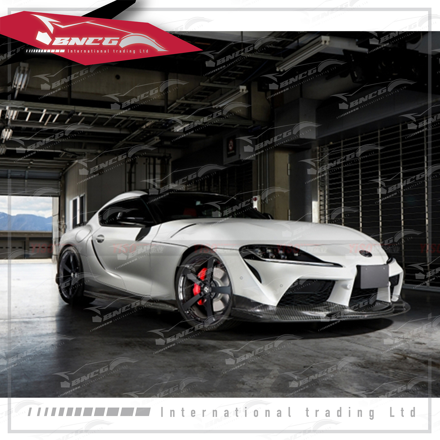 豐田 Toyota GR Supra A90 牛魔王 2019+年 乾碳纖維 外觀件 空力套件 3D款 側裙 側定風翼