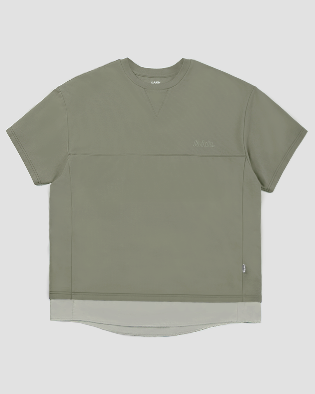 [現貨] LAKH SS22 Layer Side Slit Tee Olive