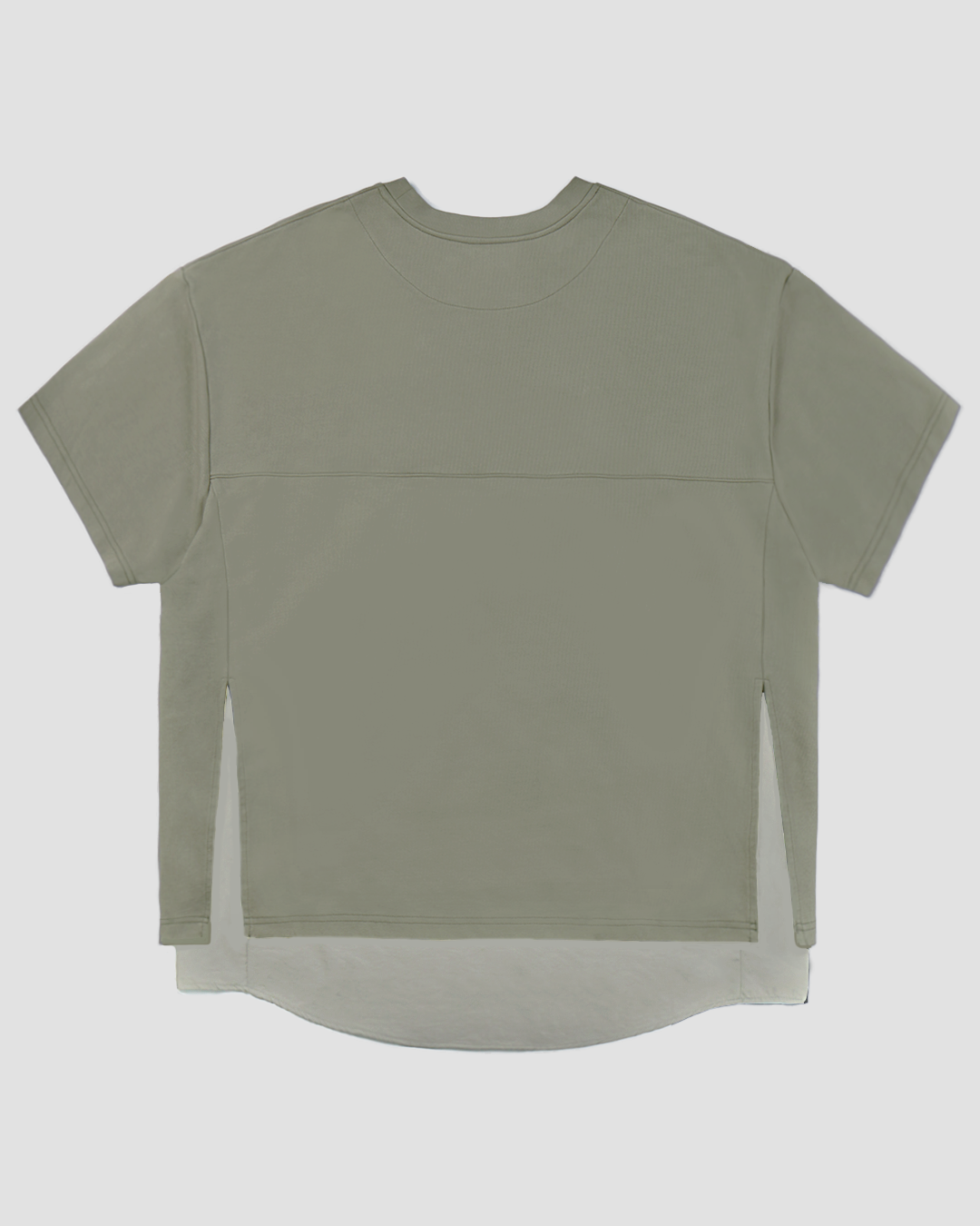 [現貨] LAKH SS22 Layer Side Slit Tee Olive