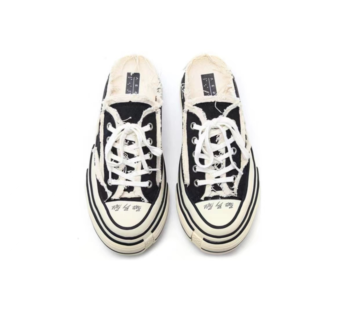 xVESSEL G.O.P Slip On Black 黑色 吳建豪 【預購商品】