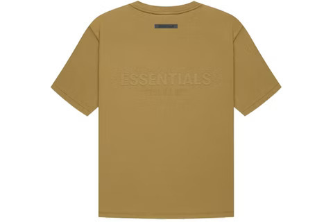 【Focus Store】現貨秒發 Fear of God Essentials FW21 T-Shirt "Amber" 黃色 後字