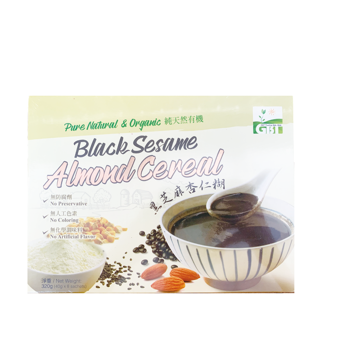 Green Bio Tech - 黑芝麻杏仁糊 #芝麻糊 #糖水 #中式糖水 #湯 #中湯 #湯包 #甜品 #黑芝麻 #芝麻 #有機 #健康