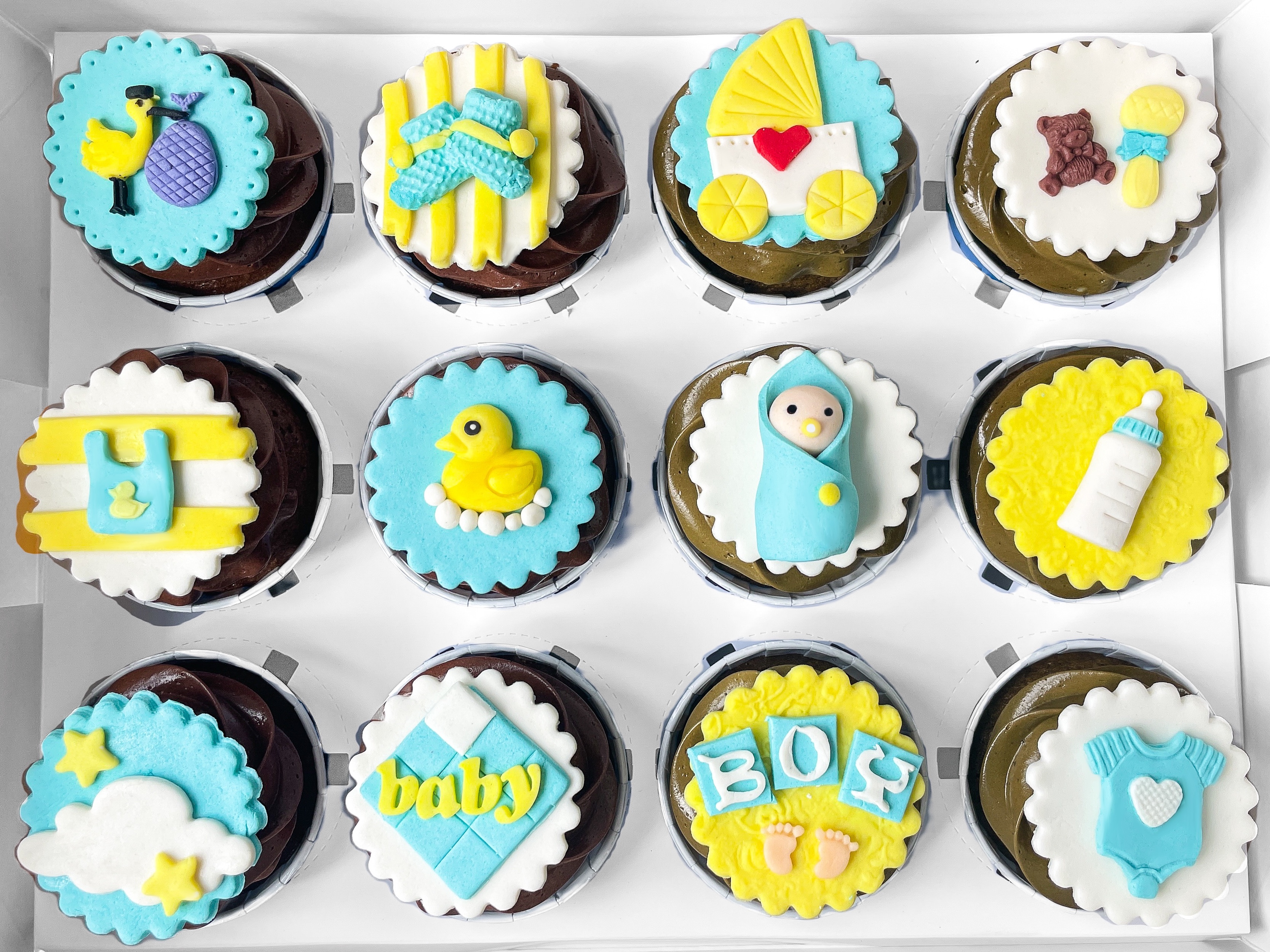 Bb仔糖皮奶油霜杯子蛋糕