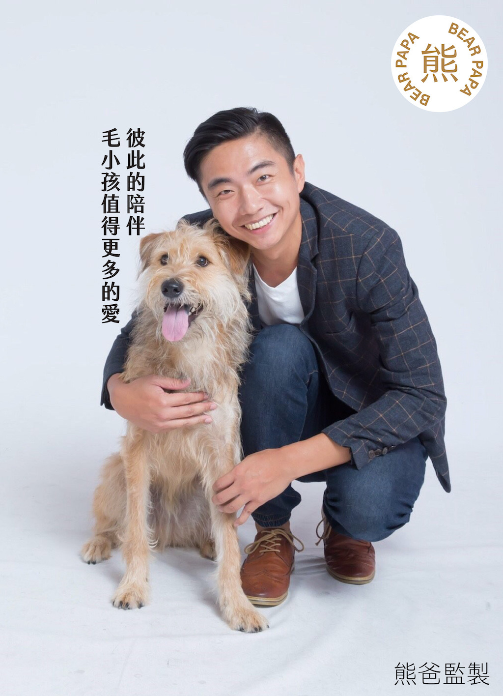 Vintage-3扣Ｈ型胸背帶（訓練師推薦款）