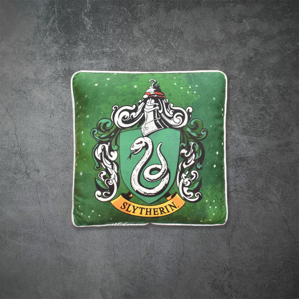 哈利波特-12吋魔法世界方枕-史萊哲林