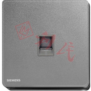 西門子 DELTA®arina 單位cat6電腦插座(冰川白/玫瑰金/永恆灰/香檳金/型啞黑)